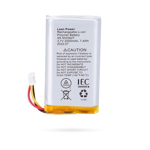 [INREAJ000042] BATERIA RESPALDO HUB AJAX 3 PINES