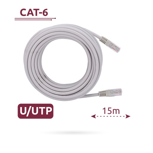 [ACCBUT000031] CABLE UTP CAT 6 15 M