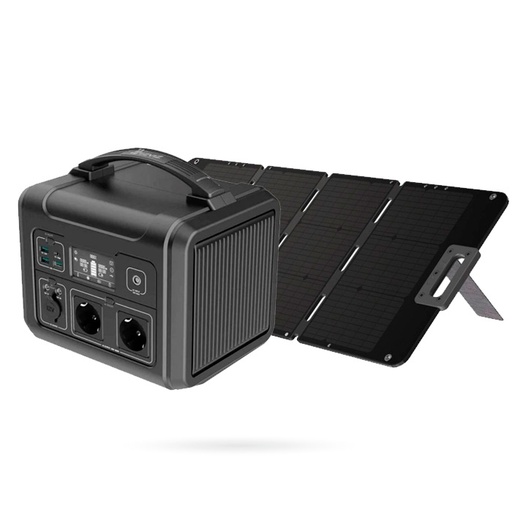 [ACEPEZ000007] EZVIZ KIT POWER STATION 600WH + PANEL SOLAR 200W