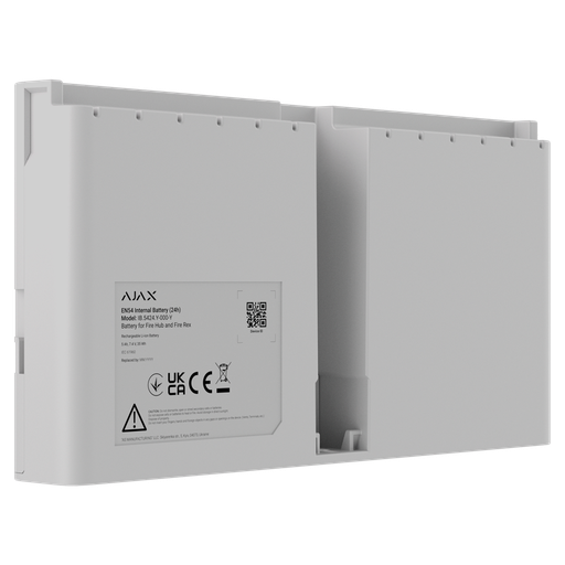 [ICCEAE000001] AJAX EN54 INTERNALBATTERY 24H BLANCO