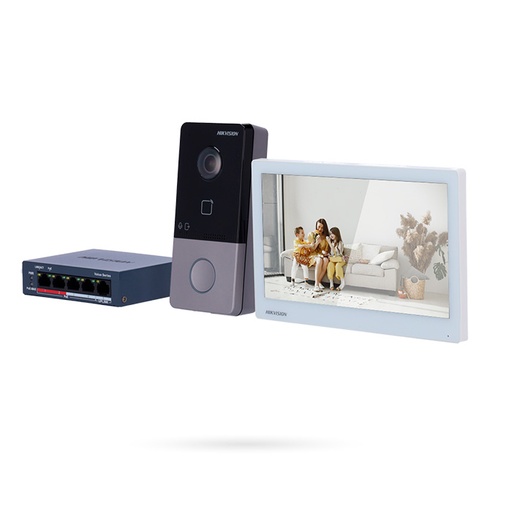 [VDMOHK000098] KIT VIDEOPORTERO HIKVISION IP ARES